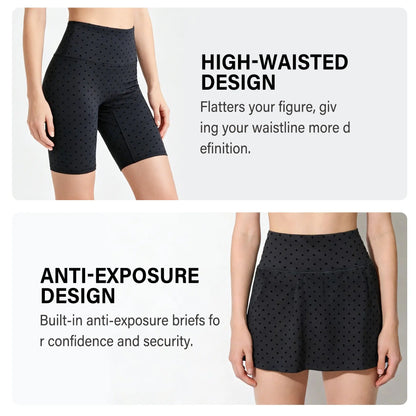 Textured Zip-Up Track Jacket with Matching Shorts/Skirt